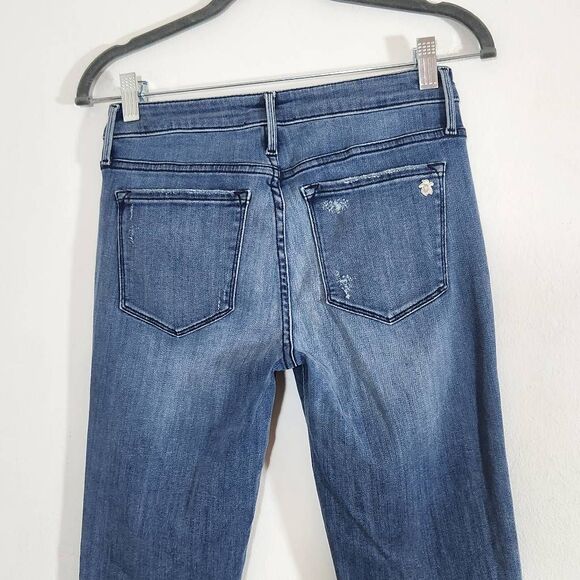 Black Orchid Los Angeles Distressed Skinny Jeans Size 27 Distressed Jeans - Picture 5 of 9